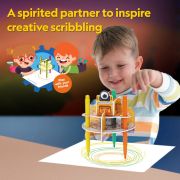 Cubic Fun - Puzzle 3D robot desenator 13 piese ARTCUDS1119h