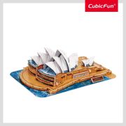 Cubic Fun - Puzzle 3D si brosura opera din Sydney 86 piese ARTCUDS1088h