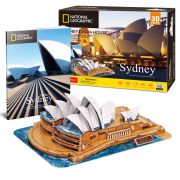 Cubic Fun - Puzzle 3D si brosura opera din Sydney 86 piese ARTCUDS1088h