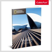 Cubic Fun - Puzzle 3D si brosura opera din Sydney 86 piese ARTCUDS1088h