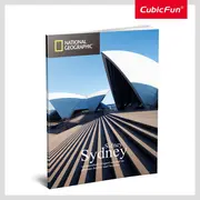 Cubic Fun - Puzzle 3D si brosura opera din Sydney 86 piese ARTCUDS1088h