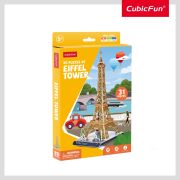 Cubic Fun - Puzzle 3D turnul Eiffel 31 piese ARTCUW3195