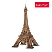 Cubic Fun - Puzzle 3D turnul Eiffel nivel complex 314 piese ARTCUMC284h
