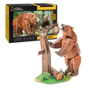 Cubic Fun - Puzzle 3D urs maro 88 piese ARTCUDS1096h
