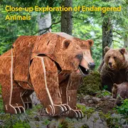 Cubic Fun - Puzzle 3D urs maro 88 piese ARTCUDS1096h