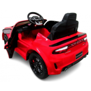 Masinuta electrica cu telecomanda, roti eva, varsta 1-5 ani, putere 90w, 107x68x53 cm, dodge srt r-sport - rosu edeedidodgerosu
