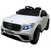 Masinuta electrica cu telecomanda 4 x 4, roti eva, mercedes amg glc 63s, varsta 3-6 ani, 115x61x55 cm, putere 180w r-sport - alb edeediglc63salb