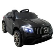 Masinuta electrica cu telecomanda 4 x 4, roti eva, varsta 3-6 ani, mercedes amg glc 63s, 115x61x55 cm, putere 180w r-sport - negru edeediglc63snegru