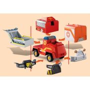 Playmobil - D.O.C - Masina De Pompieri ARTPM70914