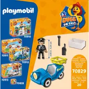 Playmobil - D.O.C - Masinuta De Politie ARTPM70829