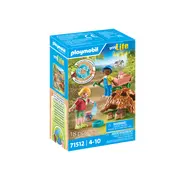 Playmobil-INGRIJIREA FAMILIEI DE ARICI ARTPM71512