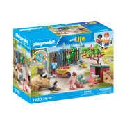 Playmobil-MICA FERMA DE PUI DIN GRADINA CASUTEI ARTPM71510