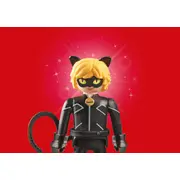 Playmobil-MIRACULOUS ADRIEN SI CAT NOIR ARTPM71337