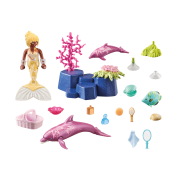 Playmobil-SIRENA CU DELFINI ARTPM71501