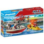 Playmobil - Misiunea pompierilor pe apa ARTPM71569