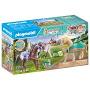 Playmobil - Set 3 Cai Cu Accesorii ARTPM71356