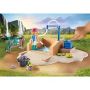 Playmobil - Spalatorie Cu Isabella Si Calutul Lioness ARTPM71354