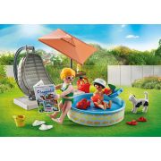 Playmobil-DISCTRACTIE LA PISCINA IN CURTE ARTPM71476