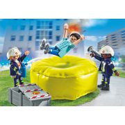 Playmobil-POMPIER CU SALTEA DE AER ARTPM71465