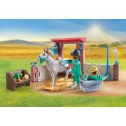 Playmobil-VETERINAR IN CURTEA FERMEI ARTPM71471