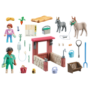 Playmobil-VETERINAR IN CURTEA FERMEI ARTPM71471