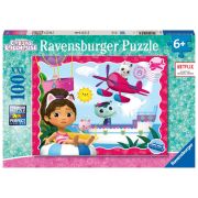 Ravensburger - Puzzle casa de papusi a lui Gabby 100 piese ARTRVSPC01053