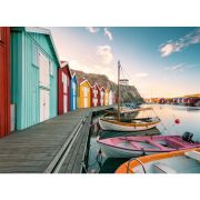 Ravensburger - Puzzle casute de barci 500 piese ARTRVSPA00847