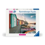 Ravensburger - Puzzle casute de barci 500 piese ARTRVSPA00847