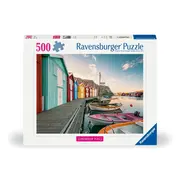 Ravensburger - Puzzle casute de barci 500 piese ARTRVSPA00847