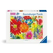 Ravensburger - Puzzle flori abundente 1000 piese design nou ARTRVSPA00671