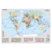 Ravensburger - Puzzle harta politica a lumii 1000 piese design nou ARTRVSPA00065
