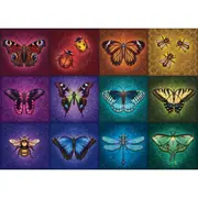 Ravensburger - Puzzle insecte cu aripi 1000 piese design nou ARTRVSPA00554