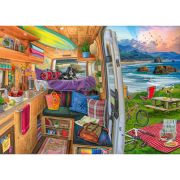 Ravensburger - Puzzle priveliste din rulota 1000 piese design nou ARTRVSPA00491