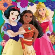 Ravensburger - Puzzle puterea printeselor Disney 3x49 piese ARTRVSPC01068