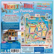 Joc de societate Ticket to Ride San Francisco, limba engleza BKF720064