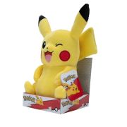 Pokemon - Jucarie de plus 30 cm, Pikachu, S4 BKFPKW3106