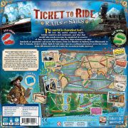 Joc de societate Ticket to Ride Rails & Sails, limba engleza BKF720026