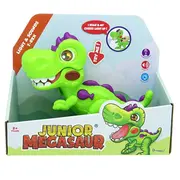 Mighty Megasaur - Dinozaur Junior cu lumini si sunete, diverse culori BKF16961