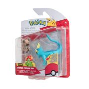 Pokemon - Set 3 figurine de actiune, (Rockruff & Bellossom & Vaporeon) S16 BKFPKW3048