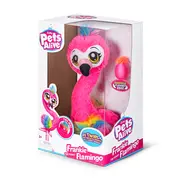 Pets Alive - Jucarie de plus interactiva, Frankie flamingo dansator BKF9522