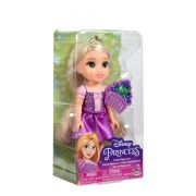 Disney Princess - Papusa cu sclipici si pieptene, 15 cm BKF218624