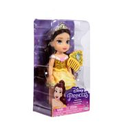 Disney Princess - Papusa cu sclipici si pieptene, 15 cm BKF218624
