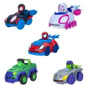 Paienjenelul Marvel - Vehicul cu lansator de discuri, figurina inclusa, diverse modele BKFSNF0007