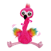 Pets Alive - Jucarie de plus interactiva, Frankie flamingo dansator BKF9522