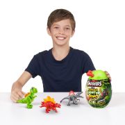 Smashers - Mini Ou surpriza cu peste 6 accesorii, Dino Jurassic Light-Up BKF74107