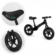 Bicicleta fara pedale cu roti din spuma eva ecotoys ym-bb-17 - negru edeediym-bb-17negru