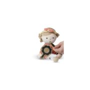Papusa, Petite&Mars, Sophie 14 x 34 cm, 0 luni+, Ambalaj cu mini puzzle din carton, 35 cm, Roz BYN620520