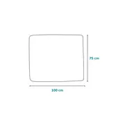 Paturica multifunctionala, Lionelo, Din bambus, Cu proprietati de termoreglare, Antibacteriana, Antifungica, Antialergice, Lavabila la masina de spalat, 100x75 cm, Bej BYNLO-BAMBOO_BLANKET_BEIGE_SAND
