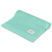 Paturica multifunctionala, Lionelo, Din bambus, Cu proprietati de termoreglare, Antibacteriana, Antifungica, Antialergice, Lavabila la masina de spalat, 100x75 cm, Verde BYNLO-BAMBOO_BLANKET_GREEN_MINT