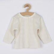 Set 4 piese, New Baby, Include bluza, body cu maneca lunga, salopeta fara maneci, caciulita, Marime 56, Din bumbac 100%, Sweet Bear Beige BYN41168